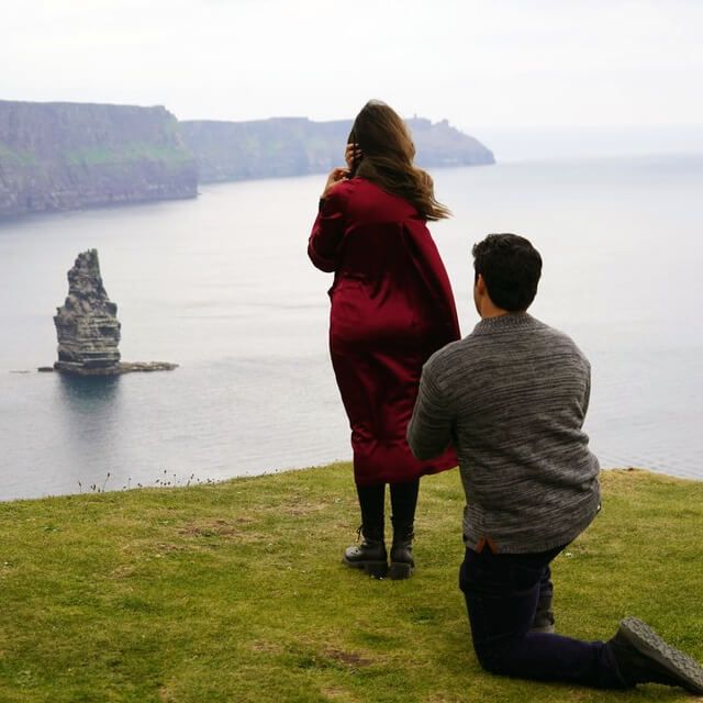 Propose at the Cliff of Moher